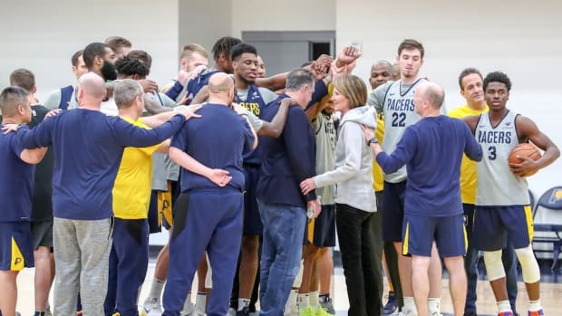 Kelly Krauskopf and the Pacers